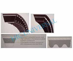 Wrapped V Belts Classical Section